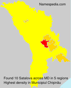 Surname Satalova in Moldova