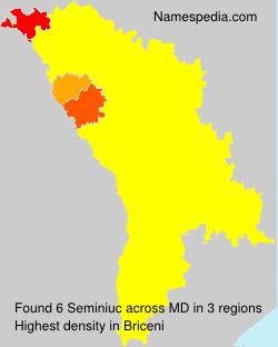 Surname Seminiuc in Moldova