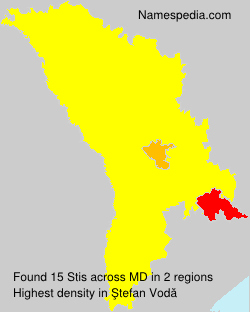 Surname Stis in Moldova