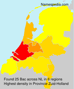 Surname Bac in Netherlands