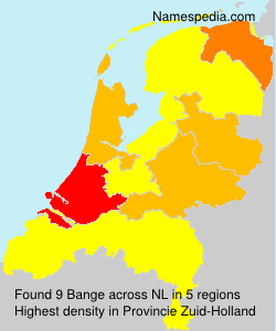 Surname Bange in Netherlands