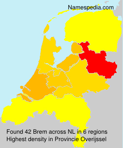 Surname Brem in Netherlands