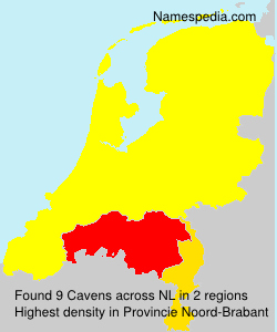 Surname Cavens in Netherlands