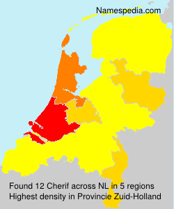 Surname Cherif in Netherlands