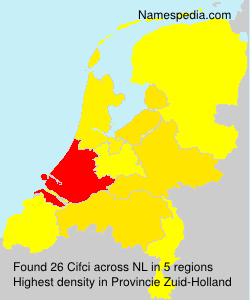 Surname Cifci in Netherlands