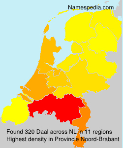 Surname Daal in Netherlands