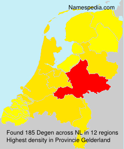 Surname Degen in Netherlands