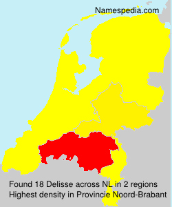 Surname Delisse in Netherlands