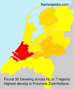 Surname Develing in Netherlands