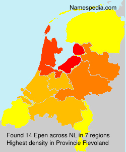 Surname Epen in Netherlands