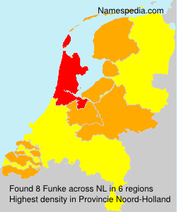 Surname Funke in Netherlands