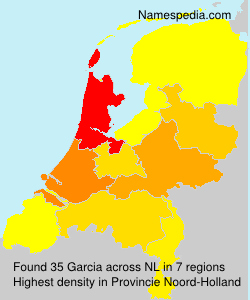Surname Garcia in Netherlands
