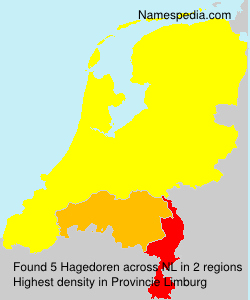 Surname Hagedoren in Netherlands Surname Hagedoren in Netherlands