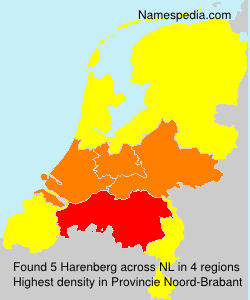 Surname Harenberg in Netherlands