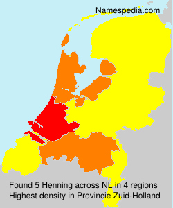 Surname Henning in Netherlands