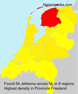 Surname Jellesma in Netherlands
