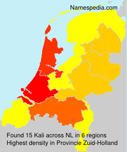 Surname Kali in Netherlands