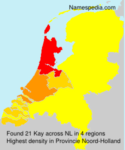 Surname Kay in Netherlands