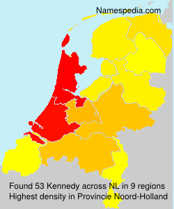 Surname Kennedy in Netherlands