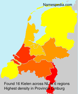 Surname Kielen in Netherlands
