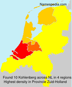 Surname Kohlenberg in Netherlands