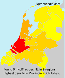 Surname Kolff in Netherlands Surname Kolff in Netherlands