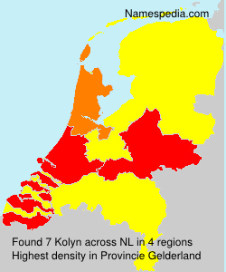 Surname Kolyn in Netherlands Surname Kolyn in Netherlands