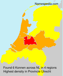 Surname Konnen in Netherlands Surname Konnen in Netherlands