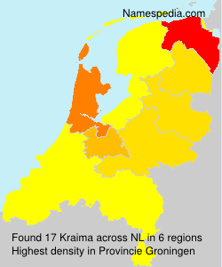 Surname Kraima in Netherlands
