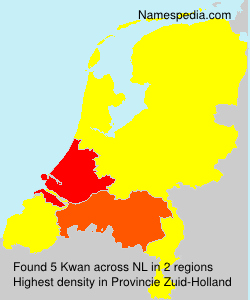 Surname Kwan in Netherlands