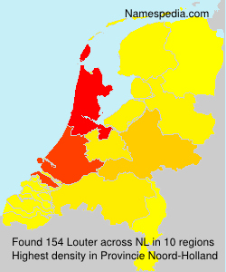 Surname Louter in Netherlands