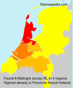Surname Malingre in Netherlands