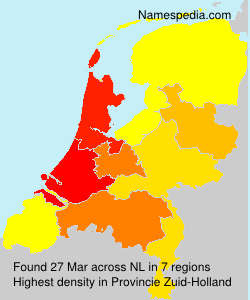 Surname Mar in Netherlands