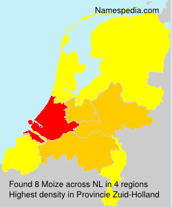 Surname Moize in Netherlands