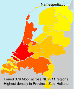 Surname Moor in Netherlands