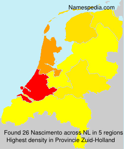 Surname Nascimento in Netherlands