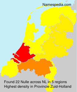 Surname Nulle in Netherlands