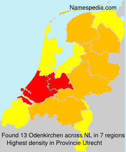 Surname Odenkirchen in Netherlands