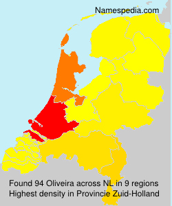 Surname Oliveira in Netherlands