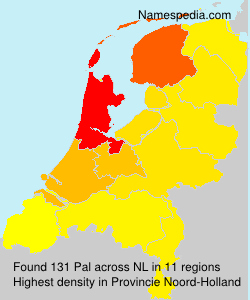 Surname Pal in Netherlands