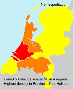 Surname Palacios in Netherlands