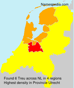 Surname Treu in Netherlands