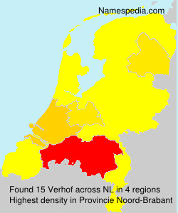 Surname Verhof in Netherlands