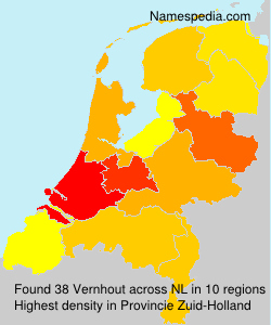 Surname Vernhout in Netherlands