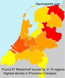 Surname Westerhoff in Netherlands