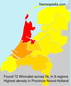 Surname Winnubst in Netherlands Surname Winnubst in Netherlands