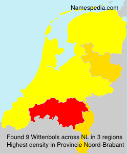 Surname Wittenbols in Netherlands Surname Wittenbols in Netherlands