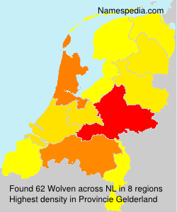 Surname Wolven in Netherlands