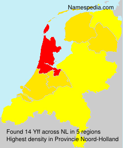 Surname Yff in Netherlands