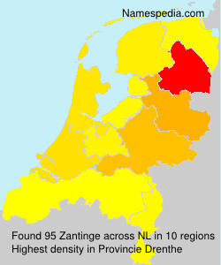 Surname Zantinge in Netherlands Surname Zantinge in Netherlands